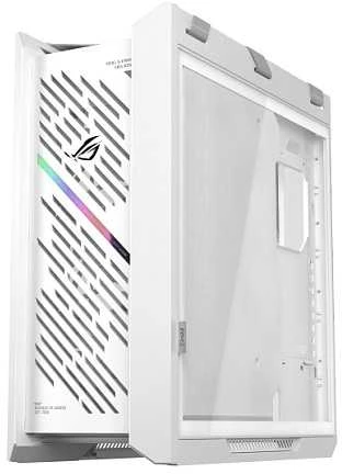 ASUS ROG STRIX HELIOS II GX601S, Bokšto tipo korpusas - baltas, grūdintas stiklas