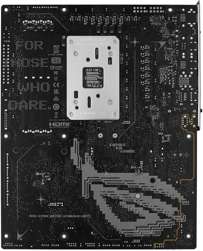 Pagrindinė plokštė ASUS ROG STRIX X870E-H GAMING WIFI7