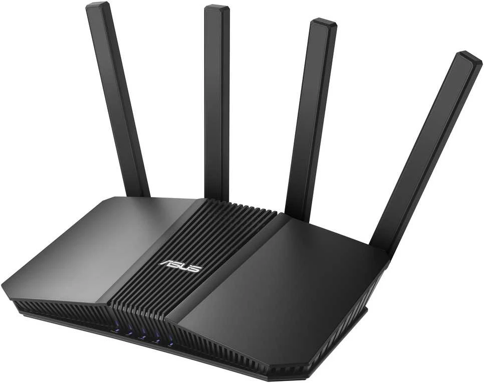 Asus | „WiFi 7“ dviejų dažnių išplečiamas maršrutizatorius | RT-BE82U BE6500 | 802.11be | 10/100/1000/2500 Mbit/s | Ethernet LAN (RJ-45) jungtys 4 | Tinklo palaikymas: Taip | MU-MiMO: Taip | Ne, mobilusis plačiajuostis ryšys | Antenos tipas: Išorinė