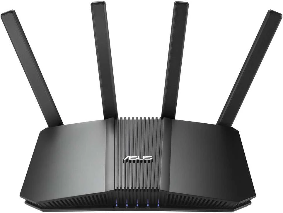 Asus | „WiFi 7“ dviejų dažnių išplečiamas maršrutizatorius | RT-BE82U BE6500 | 802.11be | 10/100/1000/2500 Mbit/s | Ethernet LAN (RJ-45) jungtys 4 | Tinklo palaikymas: Taip | MU-MiMO: Taip | Ne, mobilusis plačiajuostis ryšys | Antenos tipas: Išorinė
