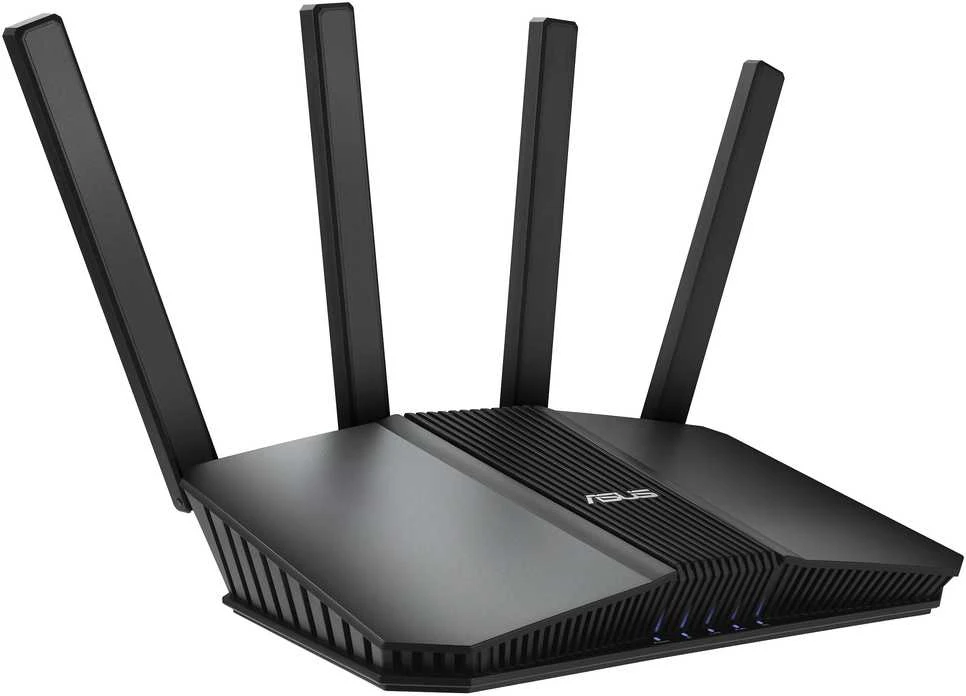 Asus | „WiFi 7“ dviejų dažnių išplečiamas maršrutizatorius | RT-BE82U BE6500 | 802.11be | 10/100/1000/2500 Mbit/s | Ethernet LAN (RJ-45) jungtys 4 | Tinklo palaikymas: Taip | MU-MiMO: Taip | Ne, mobilusis plačiajuostis ryšys | Antenos tipas: Išorinė