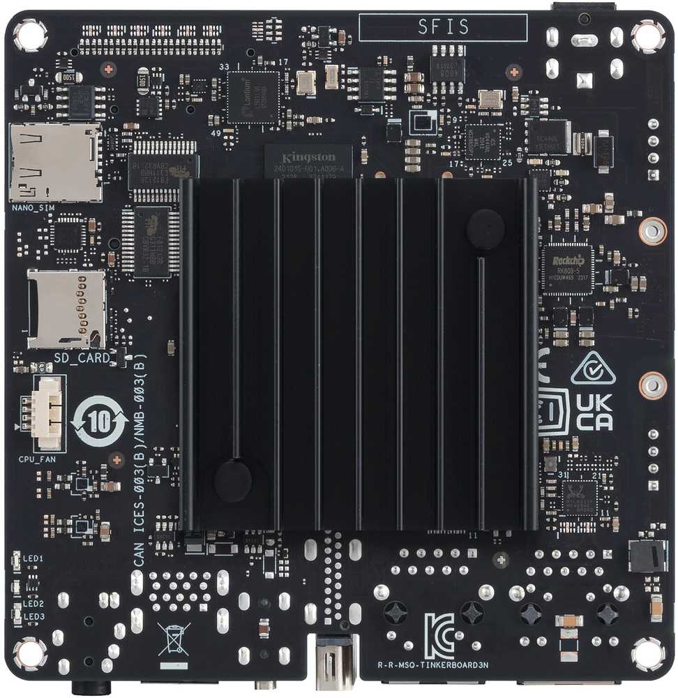 Pagrindinė plokštė Asus ASUS TINKER BOARD 3N/4G/32G