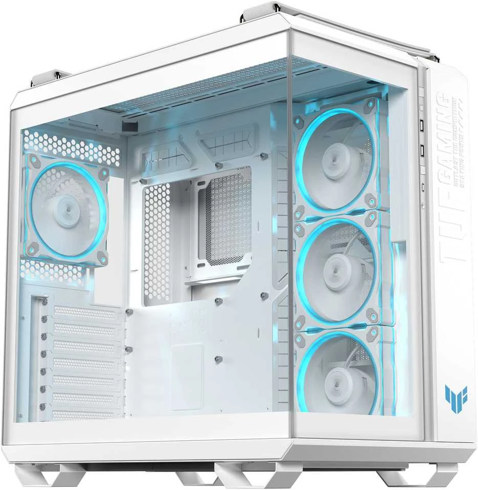 ASUS TUF GAMING GT502 Horizon TG ARGB Baltas Midi Tower