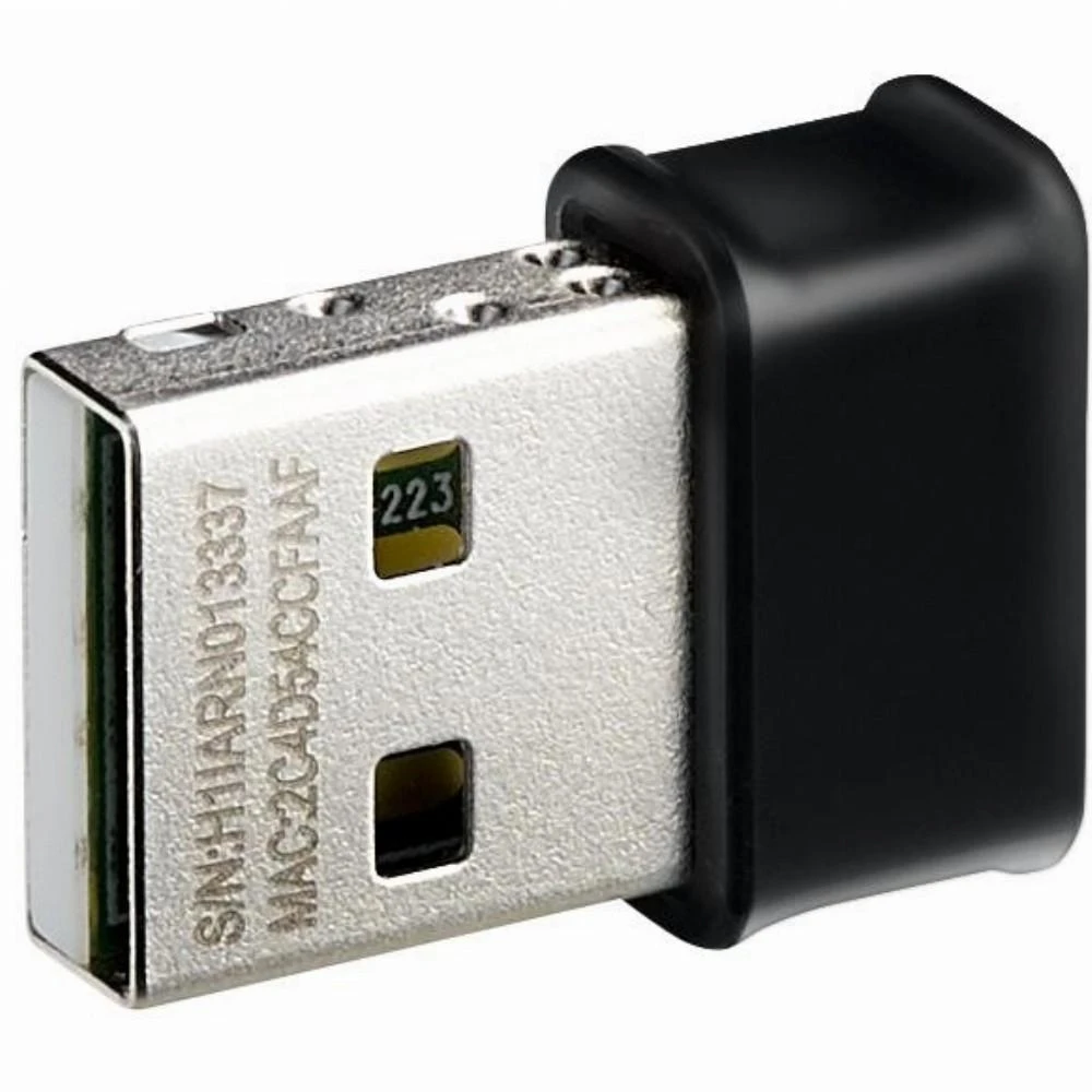 Asus | USB-AC53 NANO AC1200 dviejų dažnių USB MU-MIMO „Wi-Fi“ adapteris | 2,4 GHz / 5 GHz | 36 min.