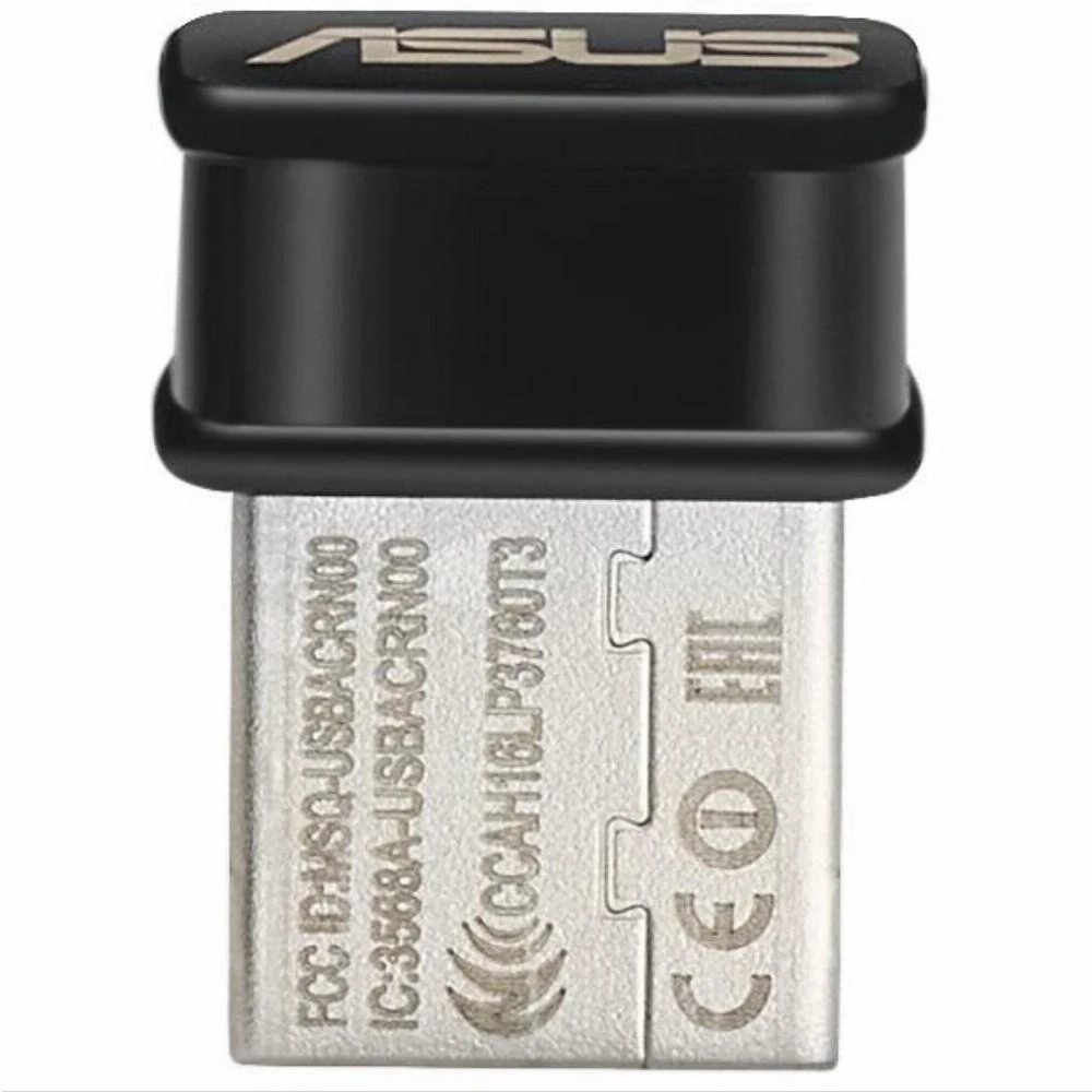 Asus | USB-AC53 NANO AC1200 dviejų dažnių USB MU-MIMO „Wi-Fi“ adapteris | 2,4 GHz / 5 GHz | 36 min.