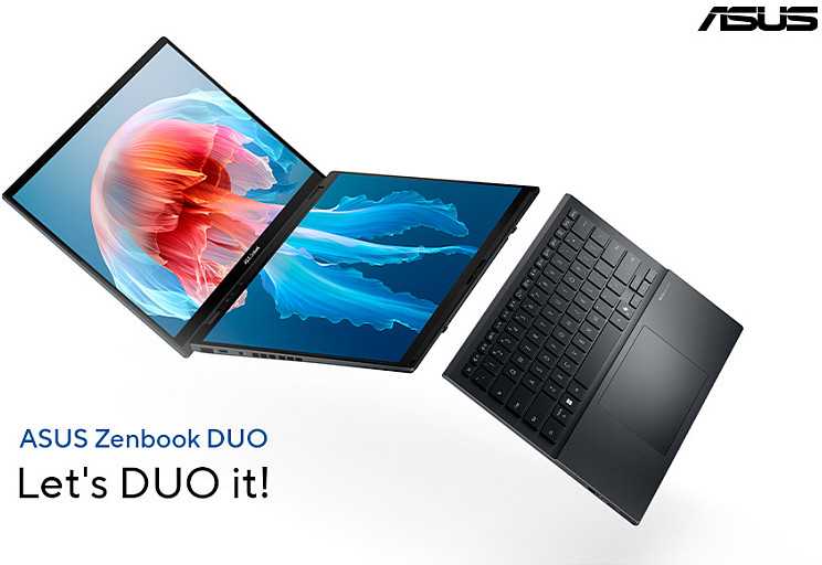 Nešiojamas kompiuteris ASUS ZenBook Duo 14 OLED U9-285H 32GB 1TB UX8406CA-QL203X W11P