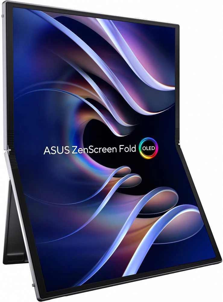 ASUS ZenScreen Fold OLED MQ17QH nešiojamas monitorius 17,3 colio OLED WUXGA 4:3 60Hz 350cd/m2 0,2ms Mini HDMI 2xUSB-C