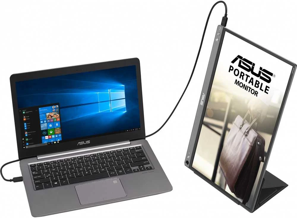Monitorius ASUS ZenScreen MB16ACE, 15.6", 1920x1080, 60Hz, IPS, 5ms
