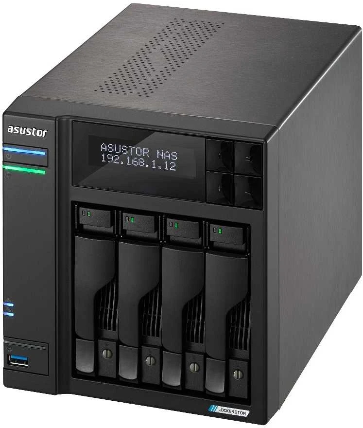 Serveris Asus | Bokštas NAS | AS6704T | Intel Celeron | N5105 | Procesoriaus dažnis 2 GHz | 4 GB | DDR4