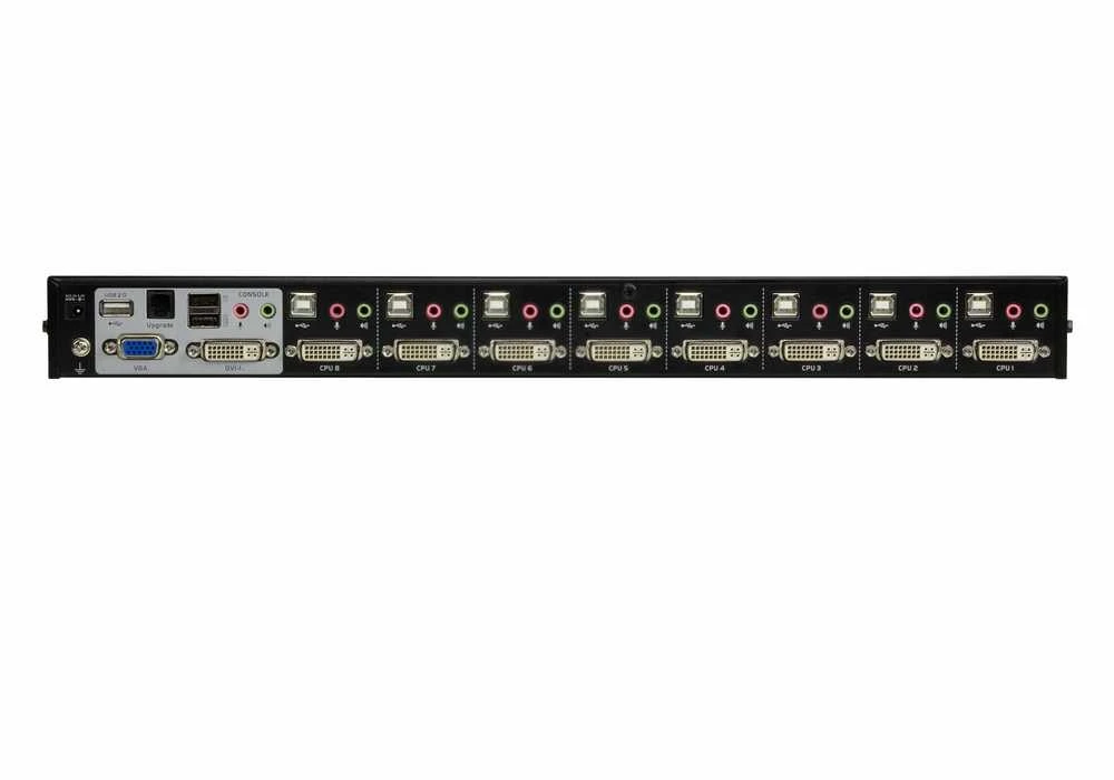 Aten | 8 prievadų USB DVI/garso KVM komutatorius | CS1768