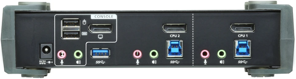 Aten CS1922 2 prievadų USB 3.0 4K DisplayPort KVMP jungiklis | Aten | 2 prievadų USB 3.0 4K DisplayPort KVMP™ jungiklis (Kabeliai pridedami) | CS1922
