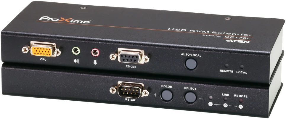 ATEN CE770-AT-G ATEN CE770 USB KVM plėstuvas su Deskew funkcija ir RS232 300 m