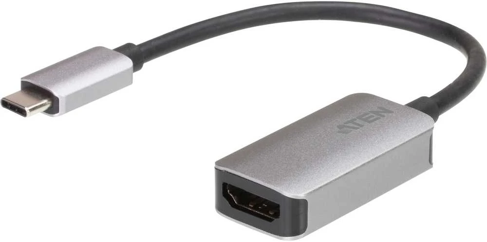 Aten | USB-C į HDMI 4K adapteris | HDMI lizdas | USB-C kištukas | USB-C į HDMI