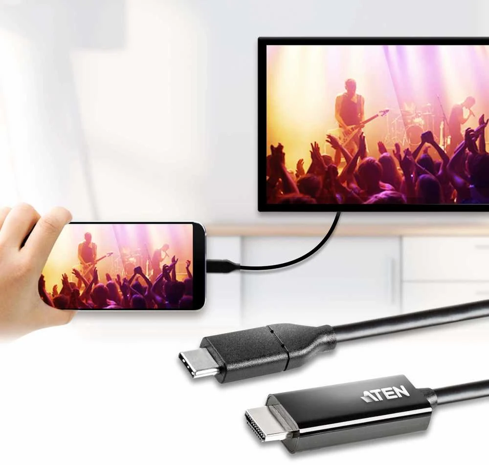 Aten USB-C į HDMI UC3238 CAMLIVE UVC vaizdo fiksavimas