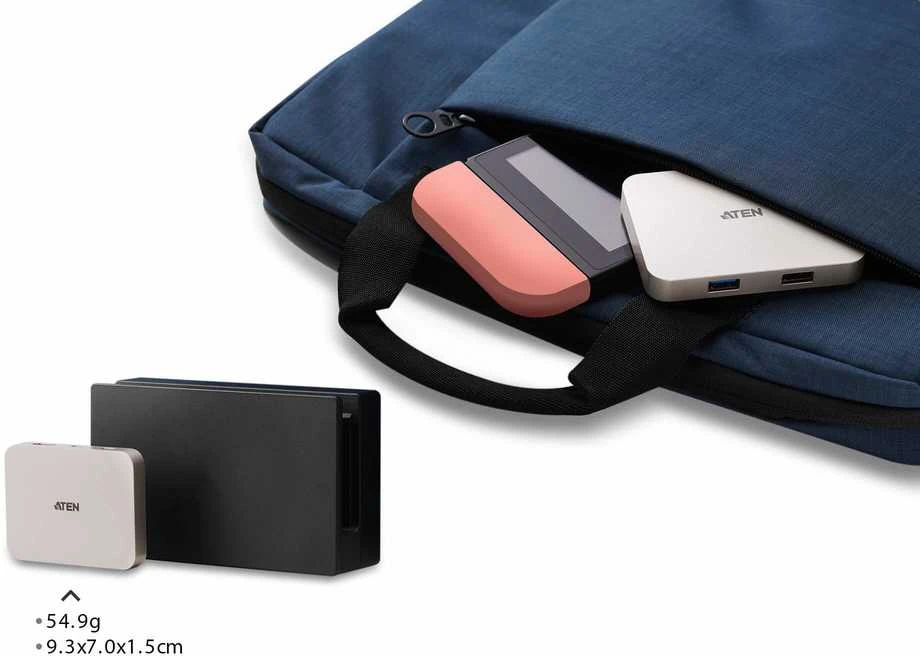 Aten | USB-C 4K Ultra Mini dokas su maitinimo perėjimu | USB 3.0 (3.1 Gen 1) Type-C jungtys kiekis 1 | USB 3.0 (3.1 Gen 1) jungtys kiekis 1 | USB 2.0 jungtys kiekis 1 | HDMI jungtys kiekis 1