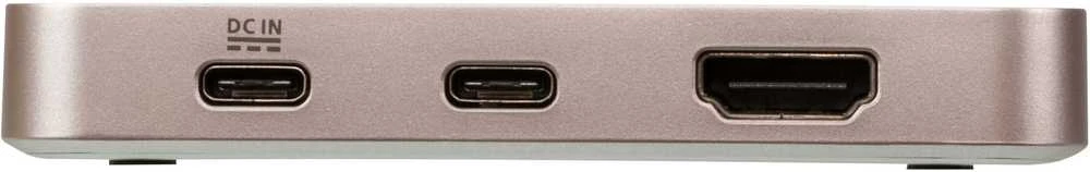 Aten | USB-C 4K Ultra Mini dokas su maitinimo perėjimu | USB 3.0 (3.1 Gen 1) Type-C jungtys kiekis 1 | USB 3.0 (3.1 Gen 1) jungtys kiekis 1 | USB 2.0 jungtys kiekis 1 | HDMI jungtys kiekis 1
