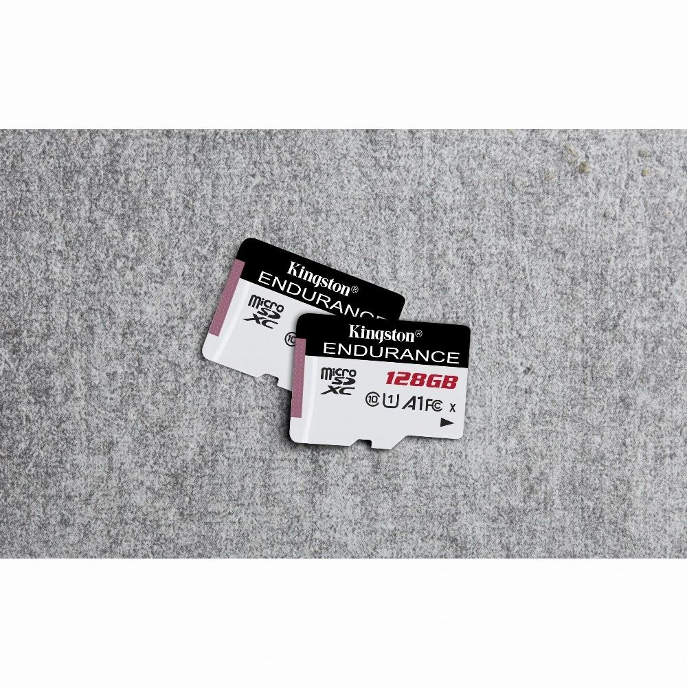 Atminties kortelė KINGSTON 128GB Micro SDXC Endurance 95R/45W C10 A1 UHS-I kortelė