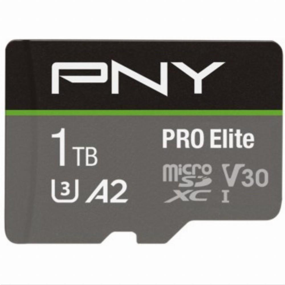 Atminties kortelė PNY PRO Elite Micro SDXC 1TB + Adapteris SD