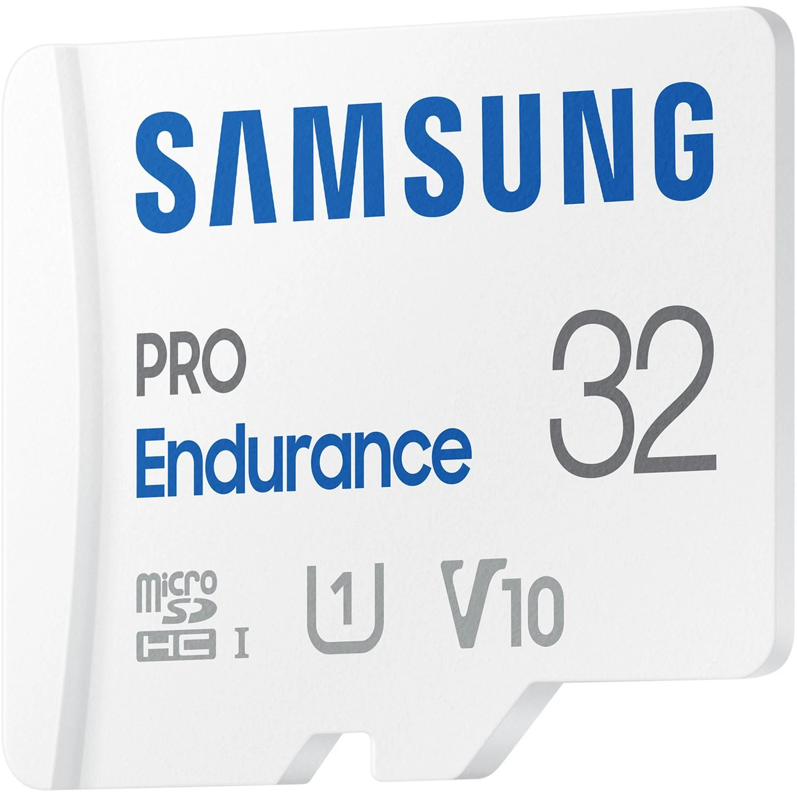 Atminties kortelė SAMSUNG PRO Endurance Micro SD Class10 32GB su R100/W30 adapteriu, veikimo laikas 17520 valandų