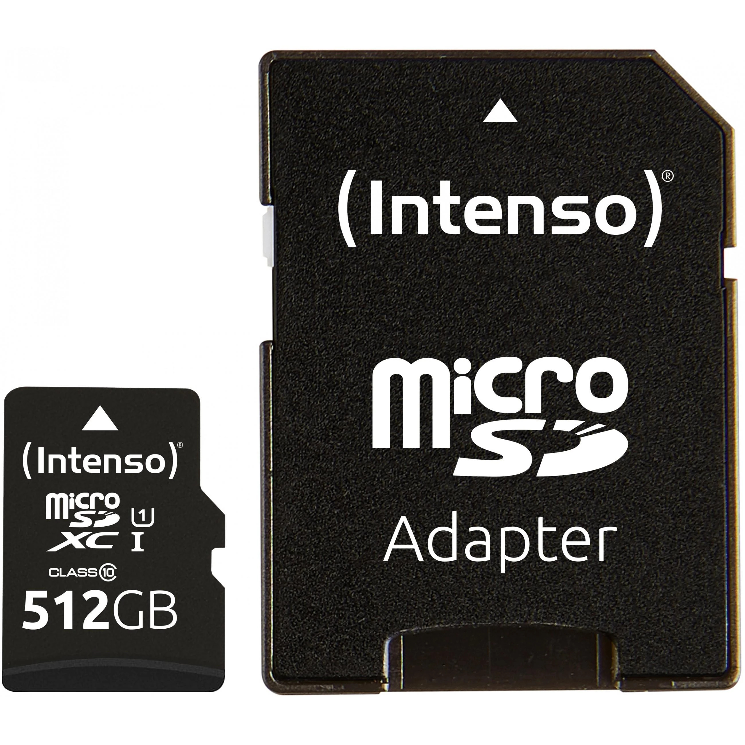 „Intenso Micro SDXC 512GB“ 10 klasės UHS-I U1 atminties kortelė, našumas