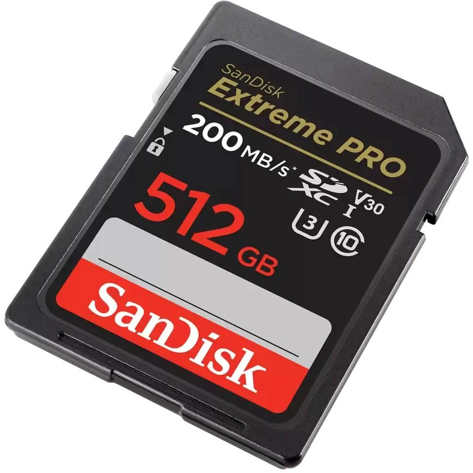 Sandisk atminties kortelė SDXC 512GB Extreme Pro
