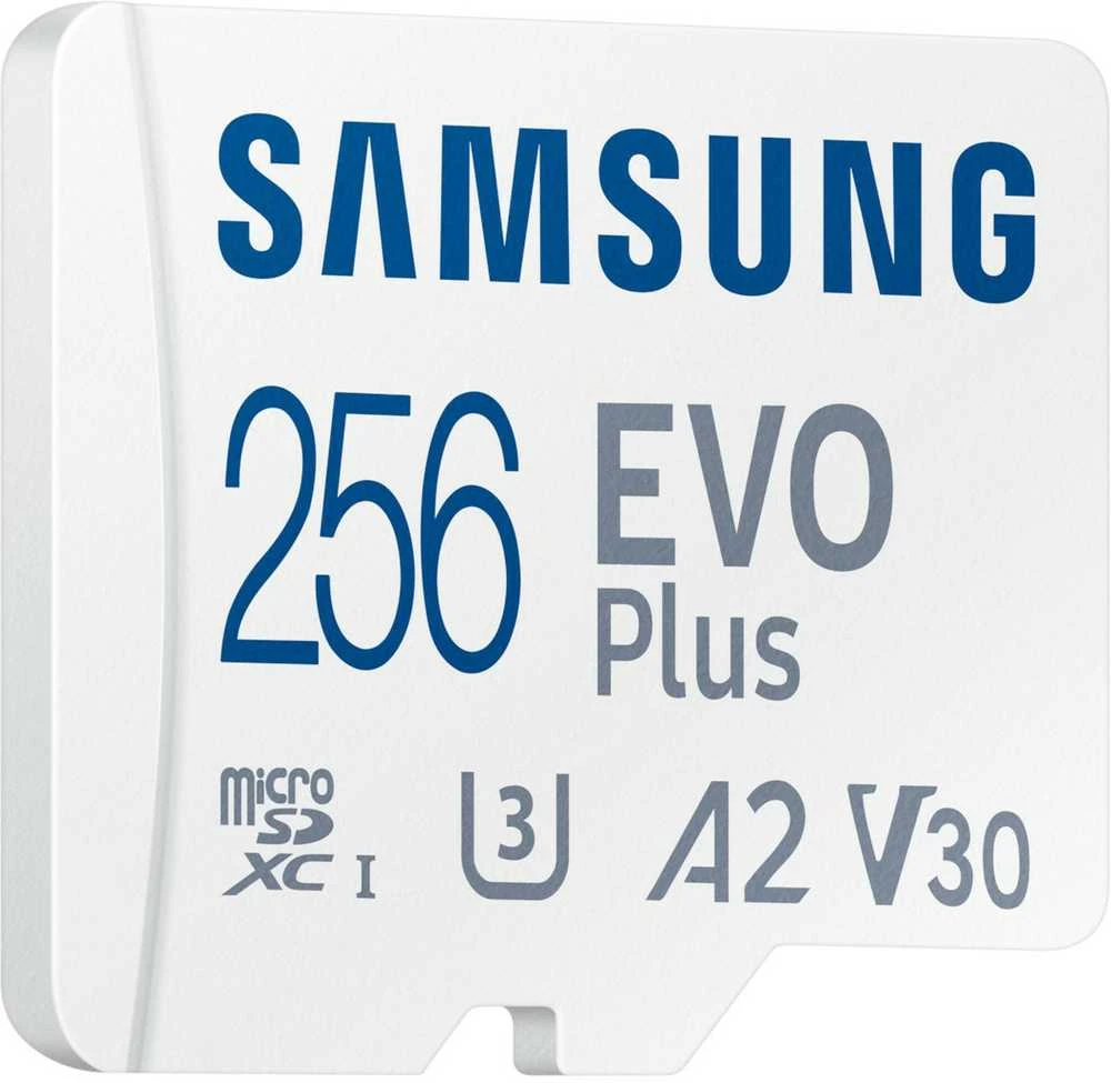 Atminties kortelė Samsung EVO PLUS microSDXC 256GB UHS-I U3