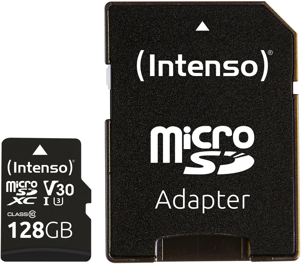 Atminties kortelė ATMINTIS Micro SDXC 128GB C10 SU ADAPTERIU 3433491 INTENSO