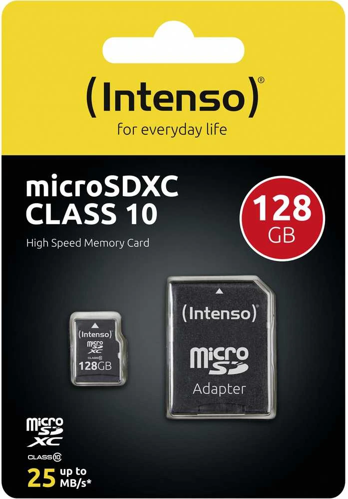 KORTELĖ ATMINTIES INTENSO Micro SDXC 128 GB
