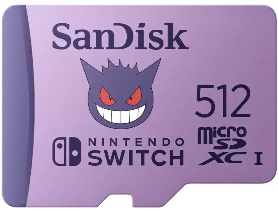 Atminties kortelė Nintendo Switch Micro SDXC 512 GB Class 10 UHS-I/U3 (SDSQXAO-512G-GN6ZK) kortelė SanDisk