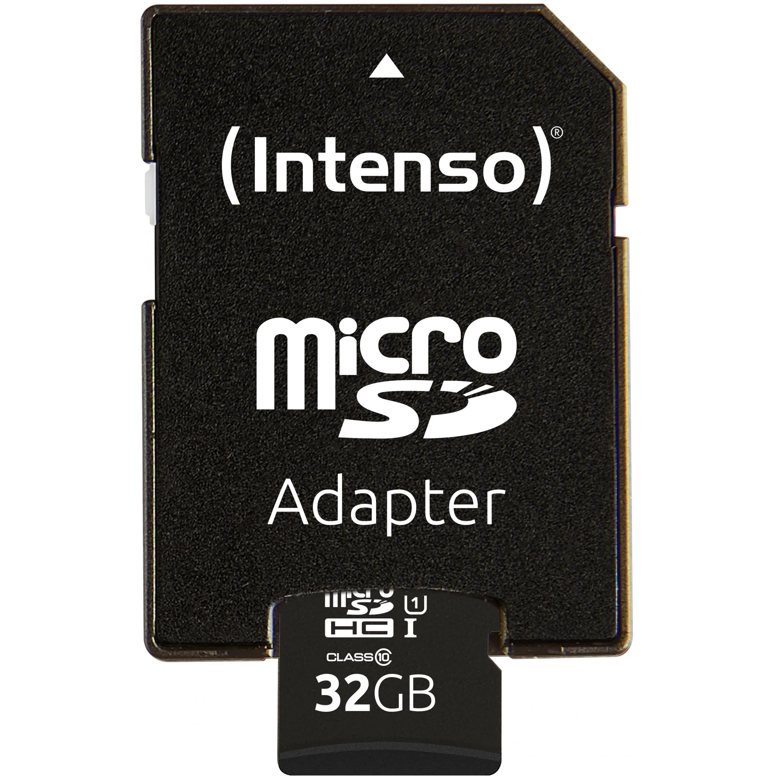 „Intenso Micro SDHC 32GB“ 10 klasės UHS-I U1 atminties kortelė, naši