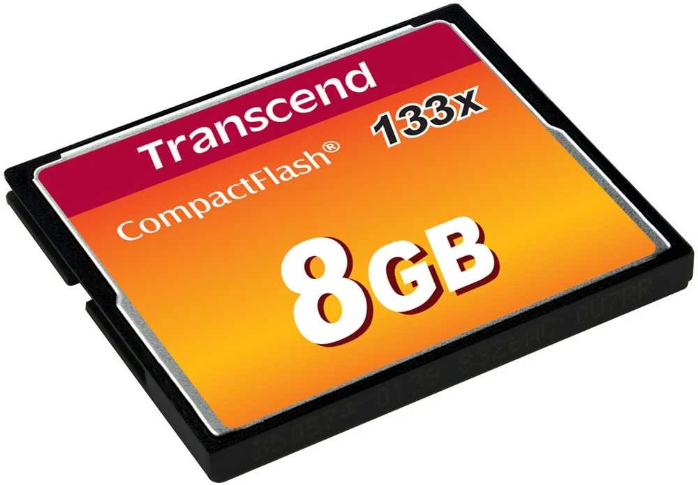 Atminties kortelė TRANSCEND CompactFlash 8GB MLC kortelė