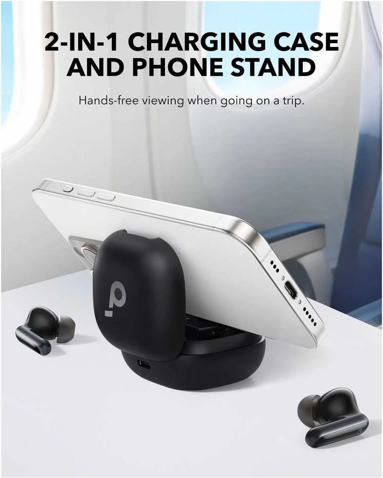 Ausinės Anker Soundcore P40i, Juodos