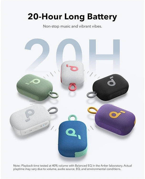 Nešiojama kolonėlė Anker Soundcore Select 4 Go, Juodos spalvos