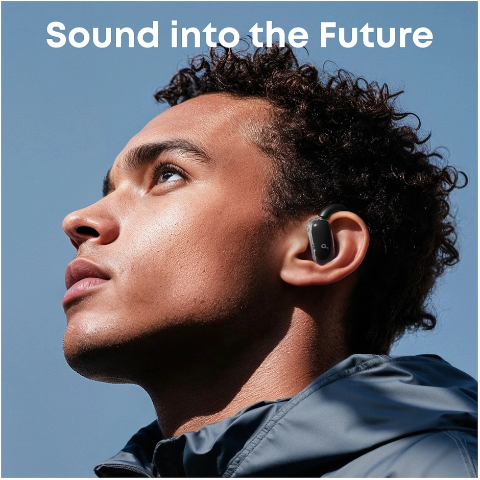 „Anker Soundcore“ | Ausinės atviromis ausimis, patogios, švarus garsas, dėklas be dangtelio | V40i