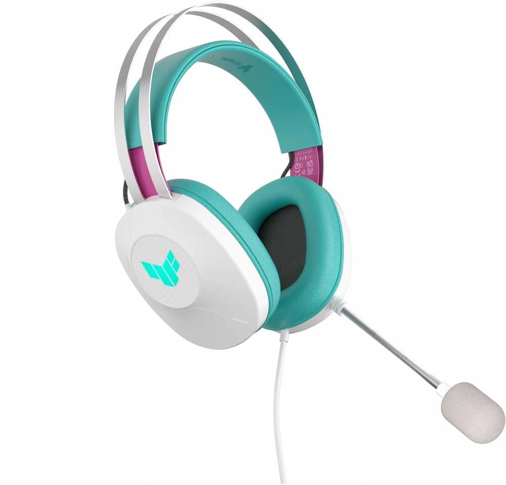 Asus TUF Gaming H1 Hatsune Miku ausinės su mikrofonu