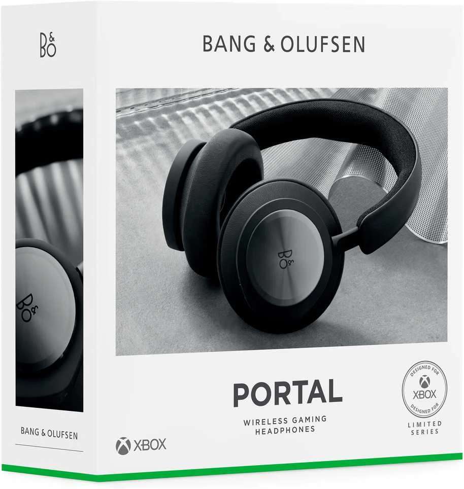 Belaidės Žaidimų Ausinės Bang & Olufsen Beoplay Portal Xbox, Juodo atracito spalvos