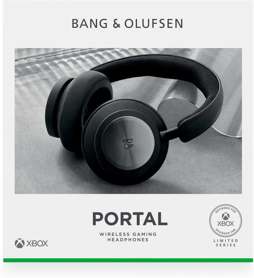 Belaidės Žaidimų Ausinės Bang & Olufsen Beoplay Portal Xbox, Juodo atracito spalvos