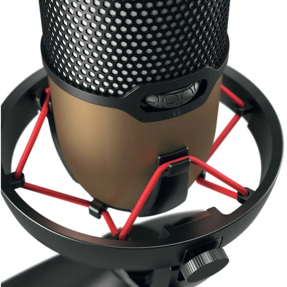 Cherry UM 9.0 PRO RGB - Mikrofonas - Juodas, Bronze