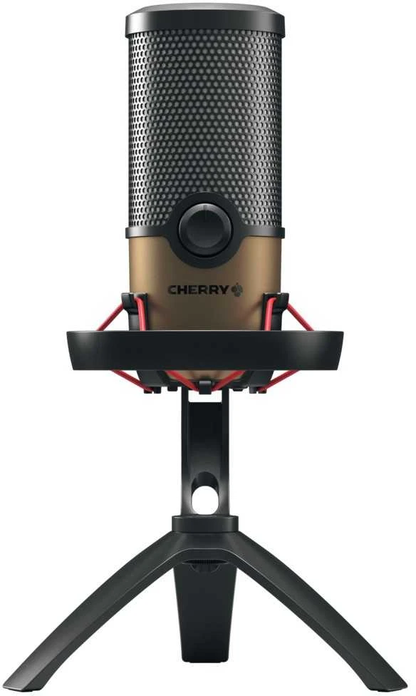 Cherry UM 9.0 PRO RGB - Mikrofonas - Juodas, Bronze