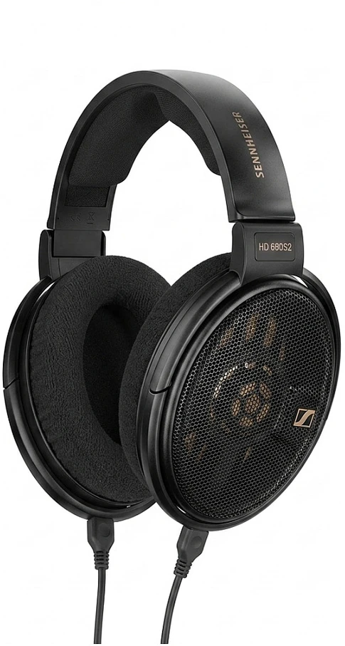 Ausinės Sennheiser HD 660S2 - juodos spalvos