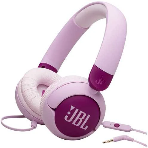 JBL Junior 320 ausinės su laidu vaikams, Violetonės spalvos