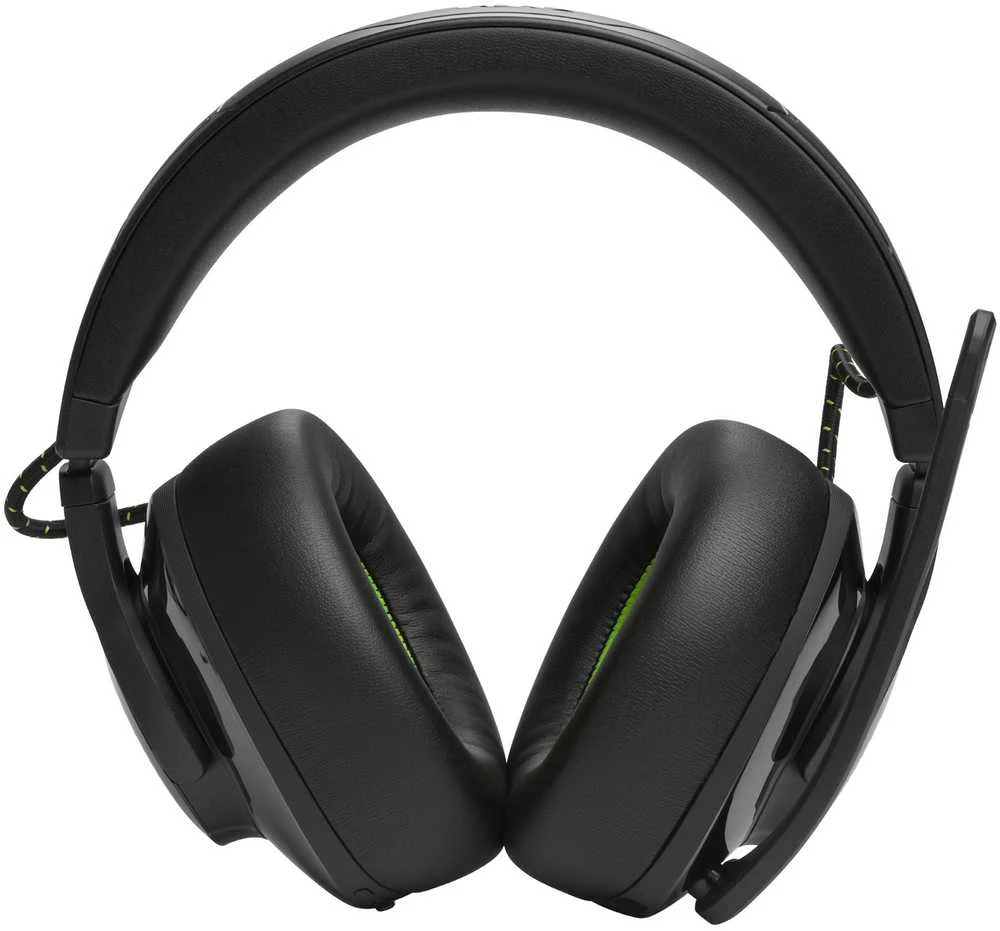 JBL Quantum 910X belaidės žaidimų ausinės, skirtos Xbox, Juodai žalios spalvos