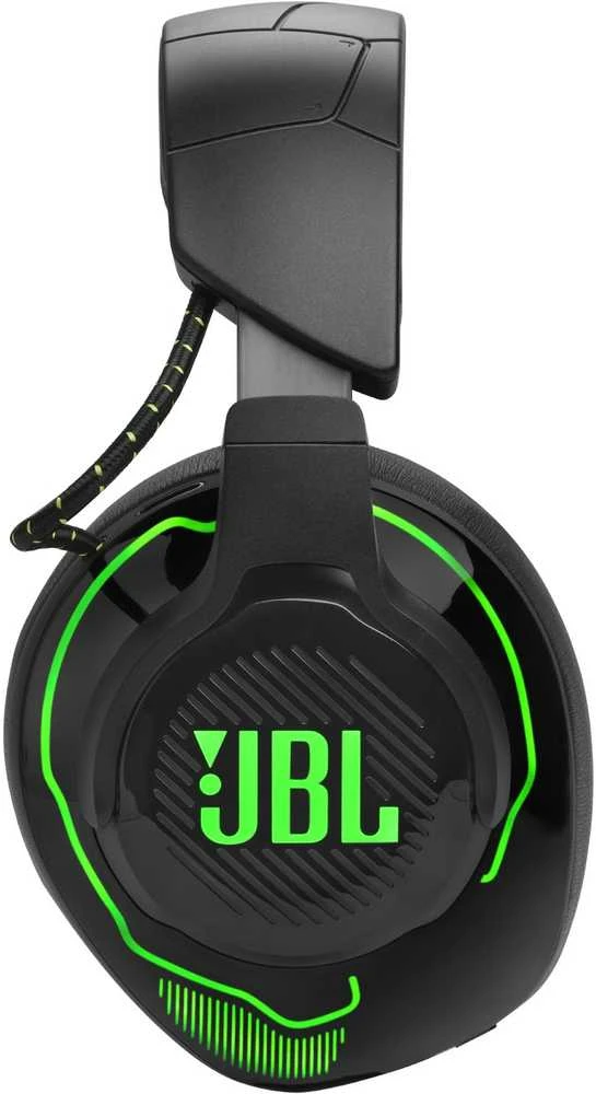 JBL Quantum 910X belaidės žaidimų ausinės, skirtos Xbox, Juodai žalios spalvos