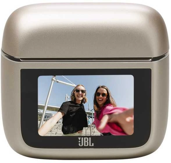 Belaidės ausinės JBL Tour Pro 3, Latte rudos spalvos