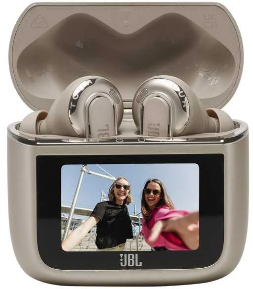 Belaidės ausinės JBL Tour Pro 3, Latte rudos spalvos