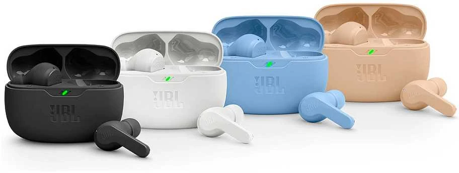 Belaidės Ausinės JBL Wave Flex, Mėlynos spalvos