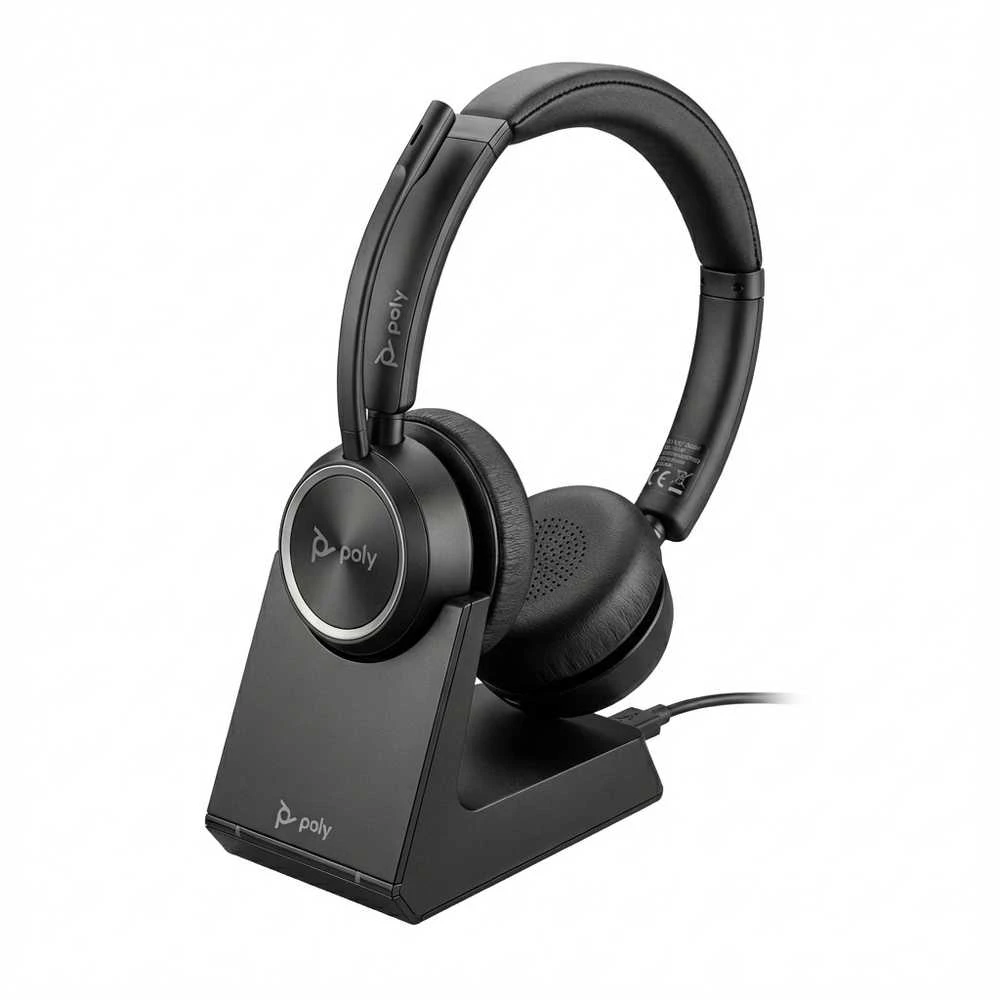 Ausinės Hewlett Packard (HP) POLY SAVI 7320 STEREO MICROSOFT - TEAMS SERTIFIKUOTA DECT 1880-1900 M