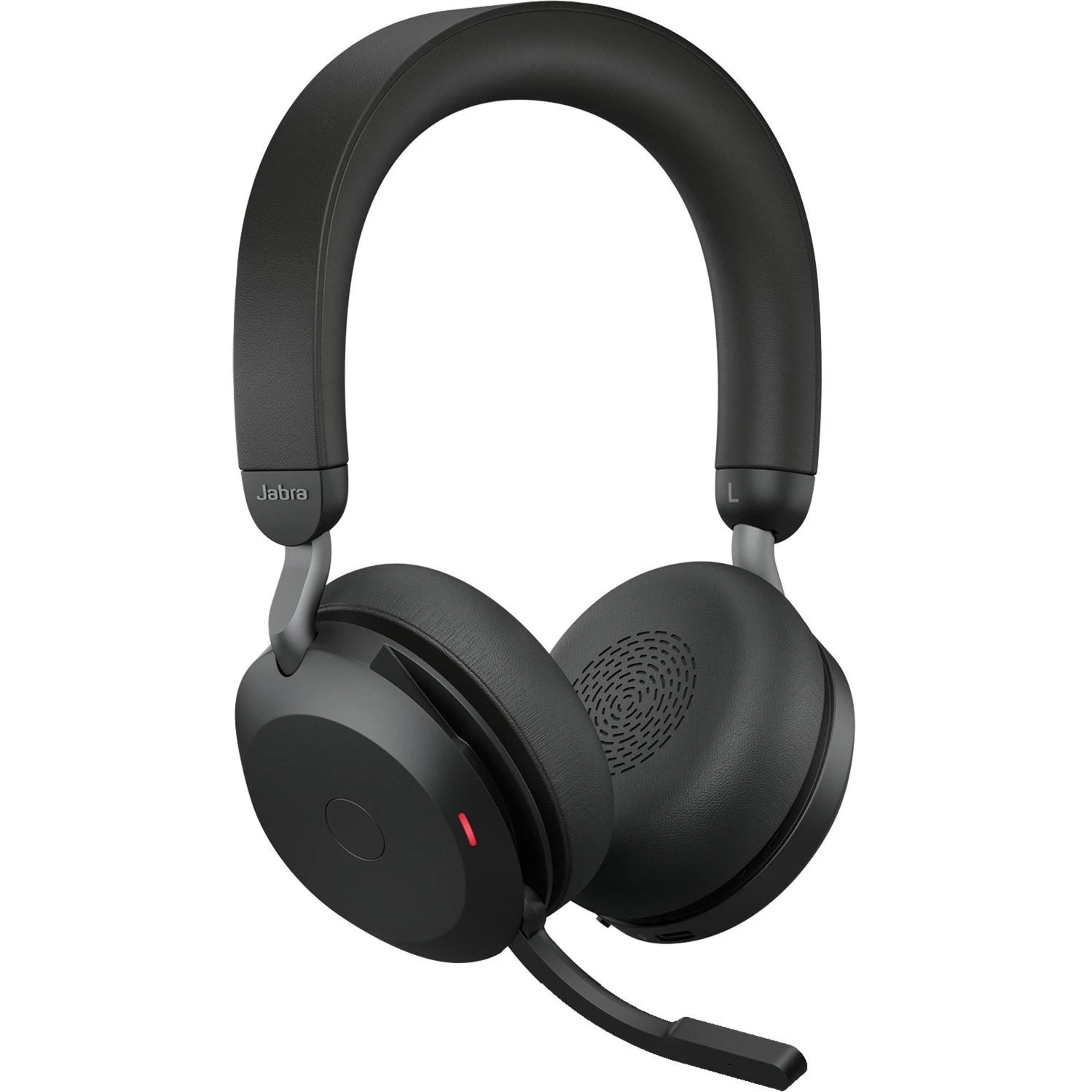 Jabra Evolve2 75 USB-C ausinės su įkrovimo stovu