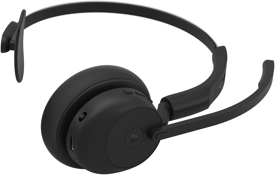 Ausinės belaidės Jabra Evolve3 45 USB-C MS Mono - 34599-899-899