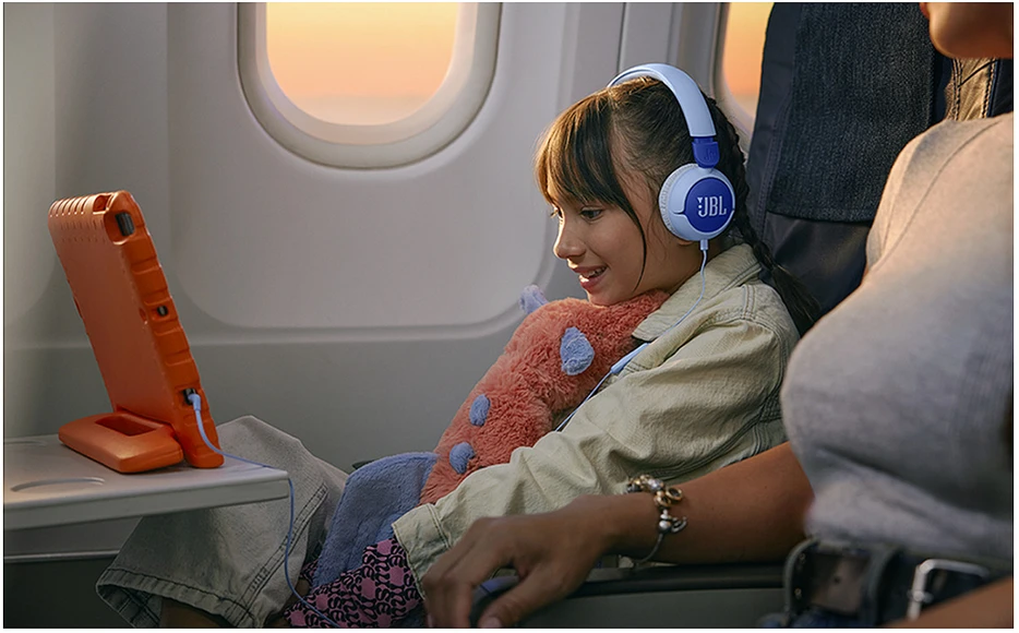 Mėlyna JBL JR320 su laidu Ant ausų uždedamos Ausinės skirta Kids Mėlyna EU